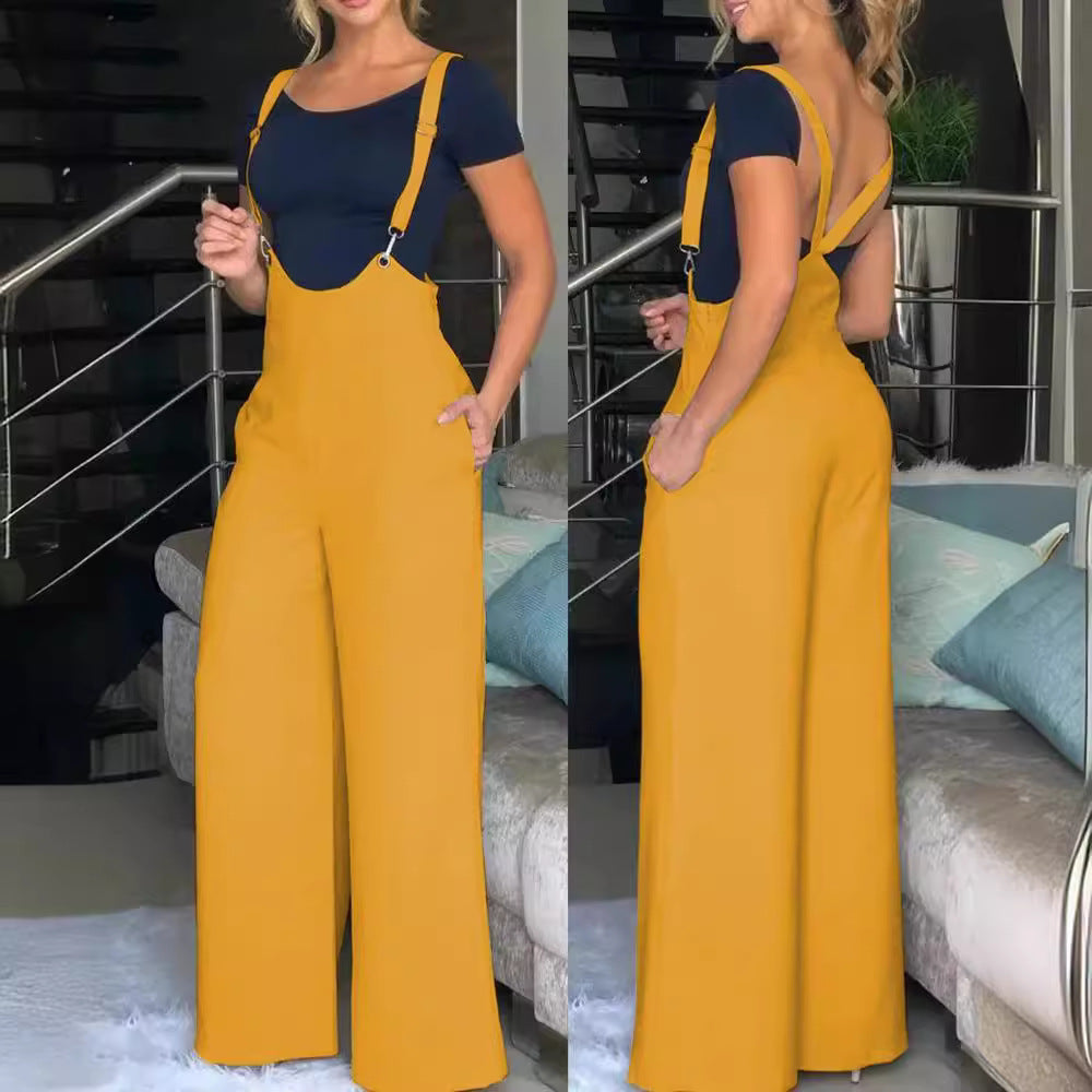 2024 Summer New Women's Overalls - Cross-Border Fashion