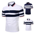 Men's Short Sleeve Contrast Polo Shirt (New Clothing)