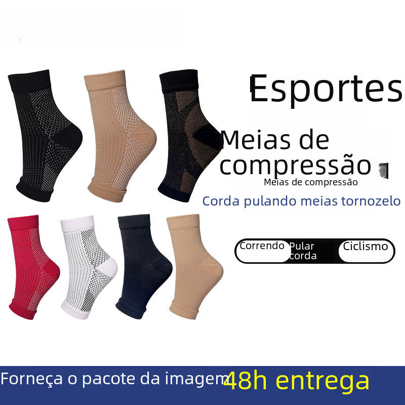 Summer Outdoor Compression Socks with Breathable Design