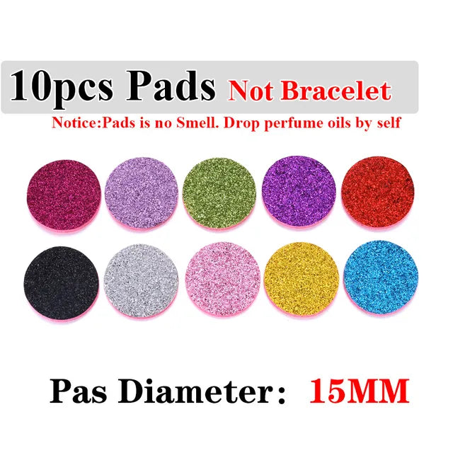 Bracelet de parfum en acier inoxydable