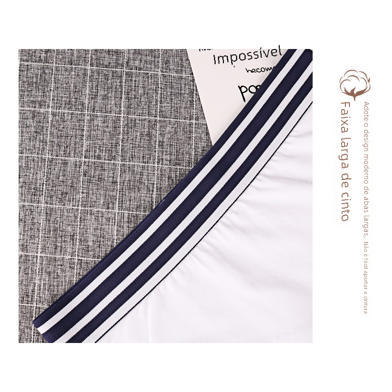 Stylish Women's Cotton Boxer Briefs with Wide Band