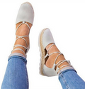 Cross Strap Flat Thick Sole Women's Sandals