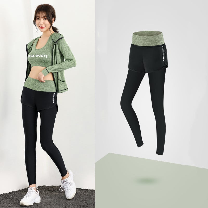 High Waist Women's Fitness Yoga Running Wear