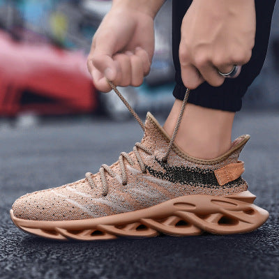Breathable Men's Casual Shoes - Knit Sneakers