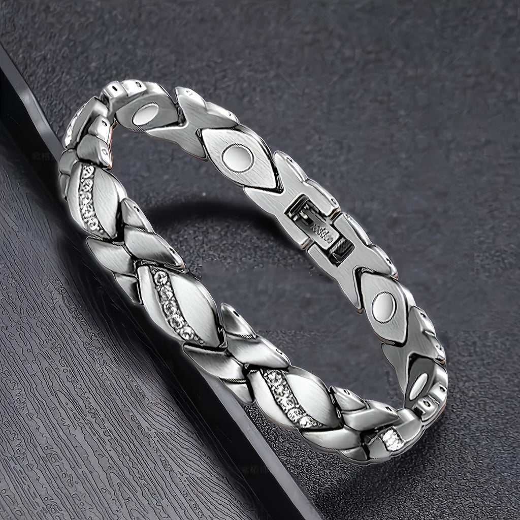 Bracelet en cuivre pour homme et femme, thérapie par énergie magnétique pour le soulagement de la douleur