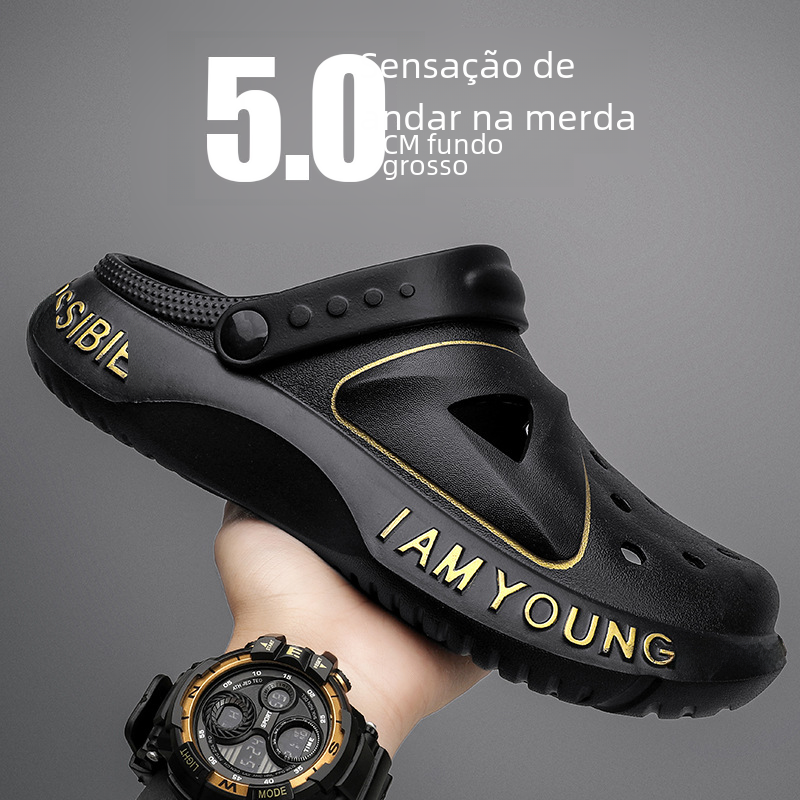 Men's Summer Beach Sandals with Non-Slip Design