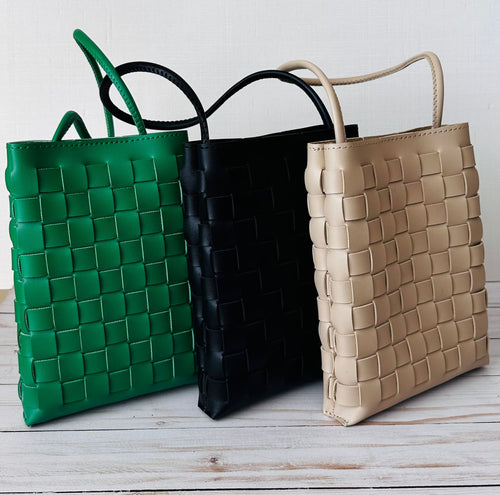 Sac bandoulière tressé