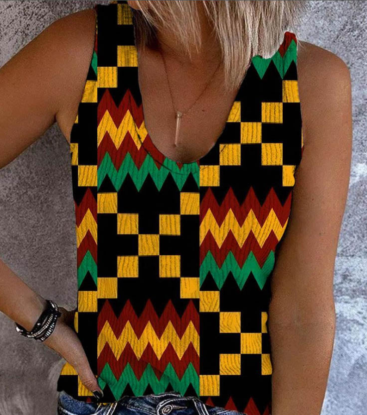 T-shirts sans manches pour femmes imprimés à chaud, les plus vendus en Europe et en Amérique