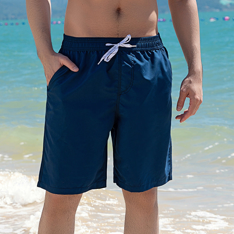 Men's Quick-Drying Five-Point Beach Shorts (Large Size)