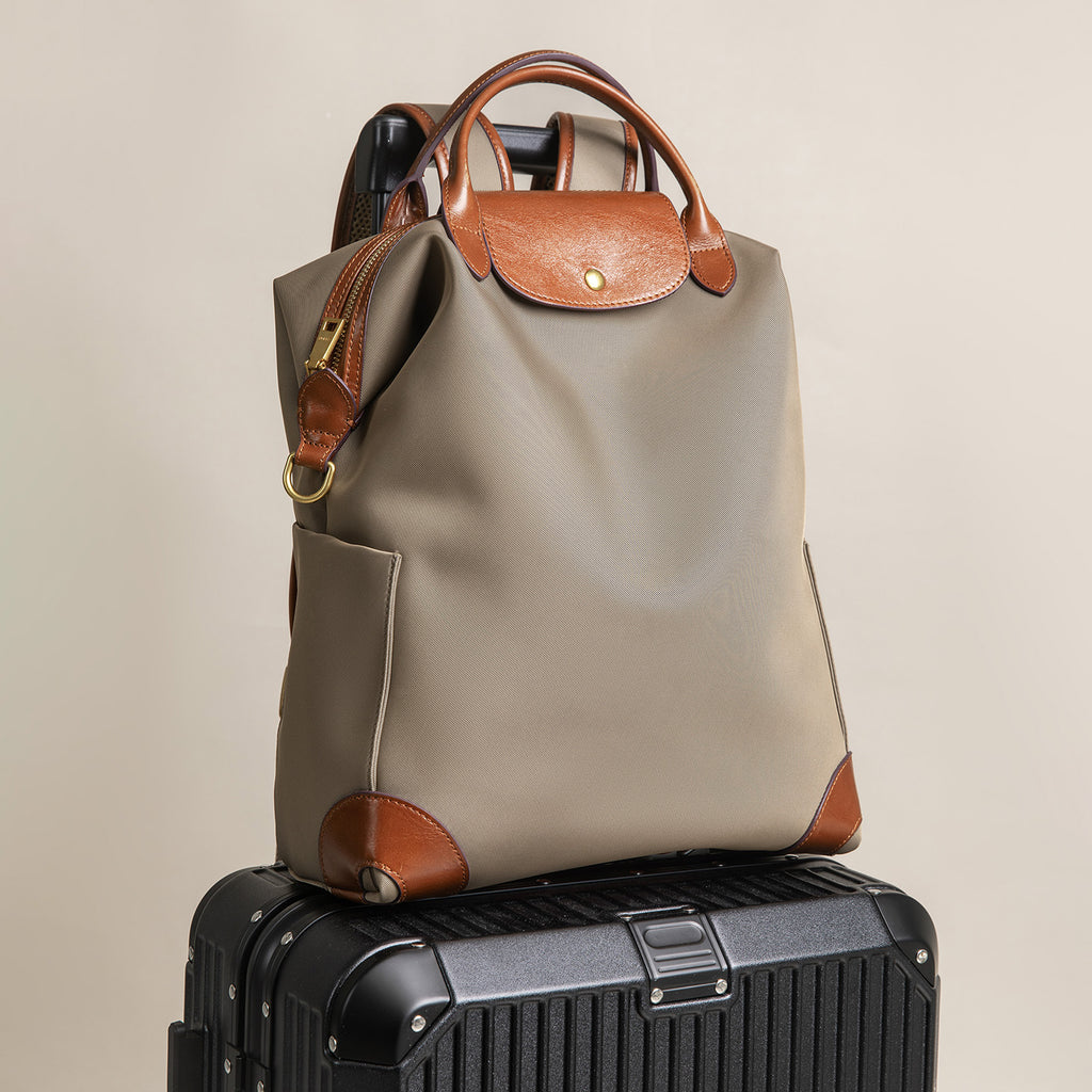 Sac à dos élégant en nylon de haute qualité, grande capacité, léger et durable, idéal pour les voyages d'affaires et les trajets quotidiens