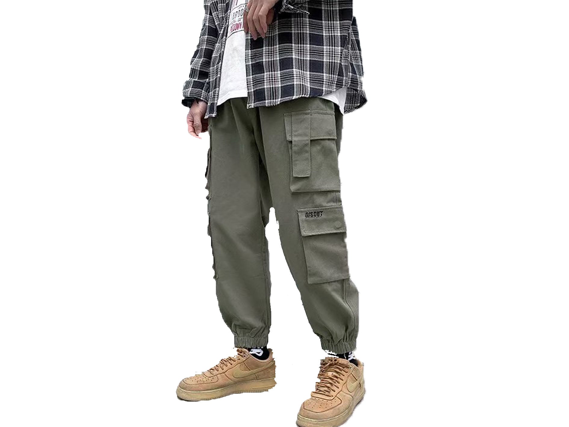 Pantalon Harem Multipoches et Salopette Homme