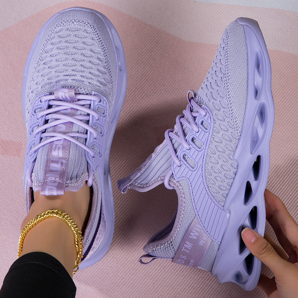 Chaussures décontractées légères à semelles souples pour femmes