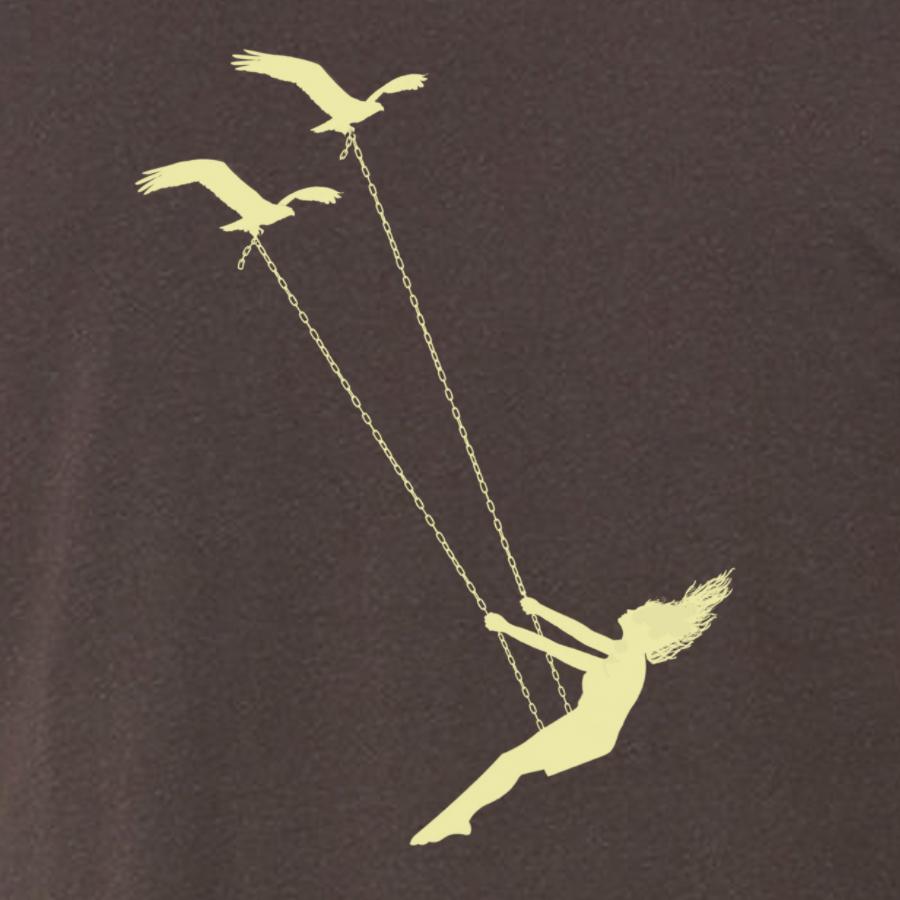 Oiseau en plein vol.