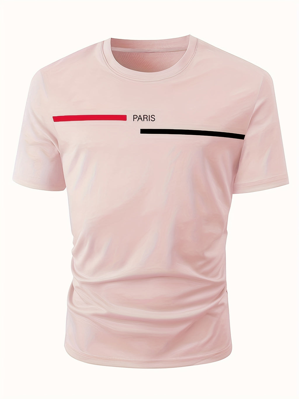 T-shirt homme imprimé 100 % coton coupe ample été