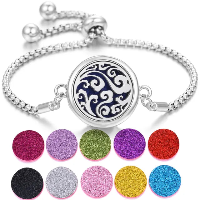 Bracelet de parfum en acier inoxydable