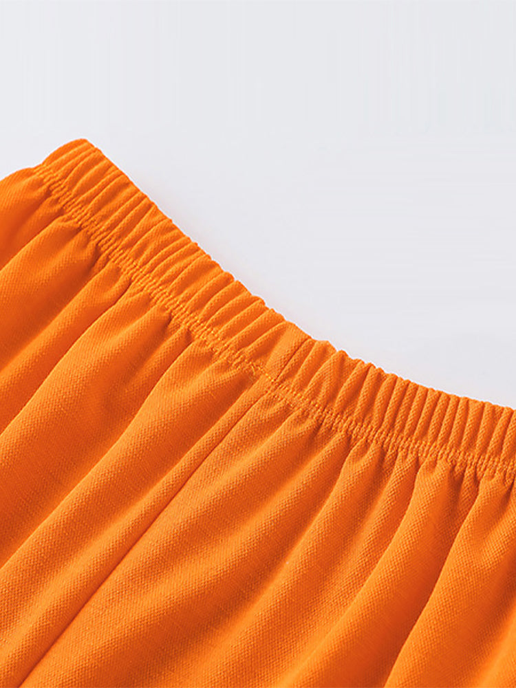 Kids Harem Pants with Black Stripes for Sport and Beach