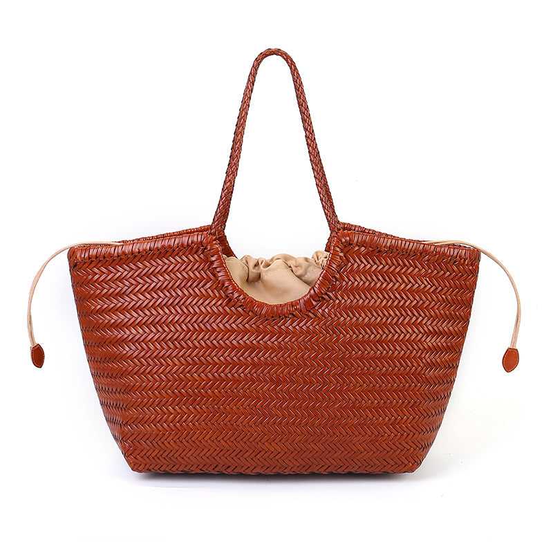 Grand sac tressé pour femme