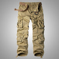 Pantalon cargo d'extérieur ample multi-poches pour homme