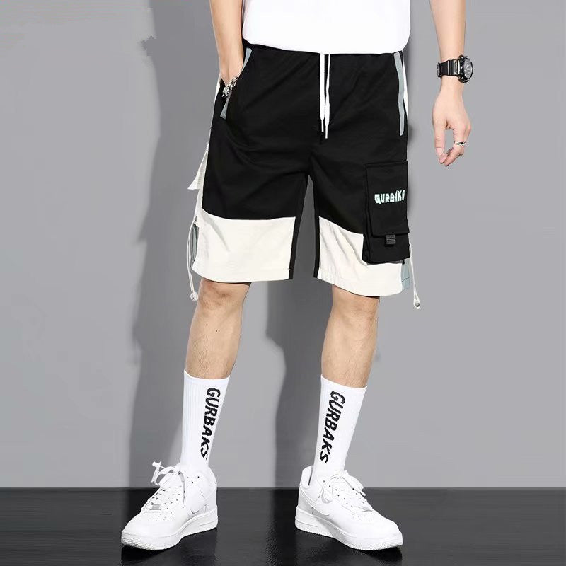 Shorts cargo amples multipoches pour homme