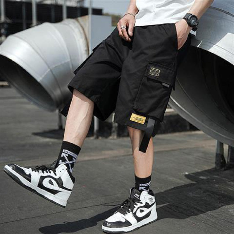 Men's Loose Multi-pocket Casual Shorts for Summer Sports