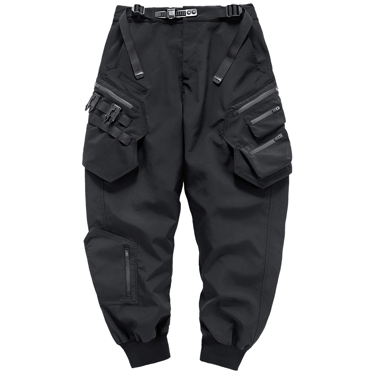 Pantalon cargo parachute tendance coupe ample multipoches pour homme
