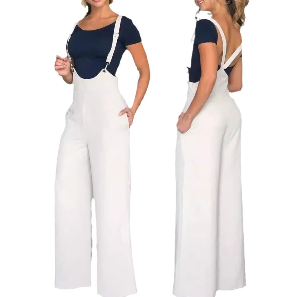 2024 Summer New Women's Overalls - Cross-Border Fashion