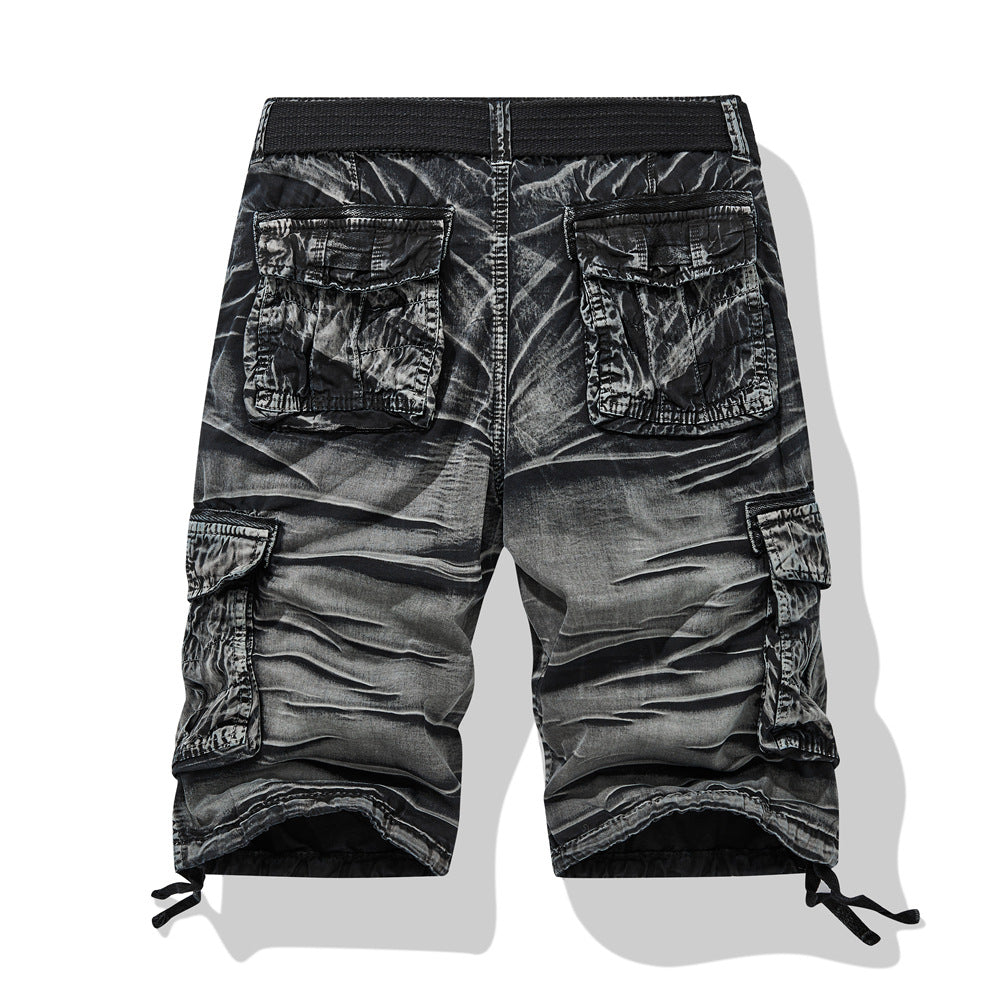 Shorts Cargo d'été pour homme - Coupe Ample, Coton, Multi-poches
