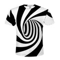 Men's Fashion 3D Short Sleeve T-Shirt with Animal Print