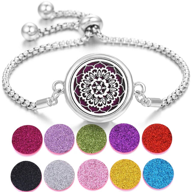 Bracelet de parfum en acier inoxydable