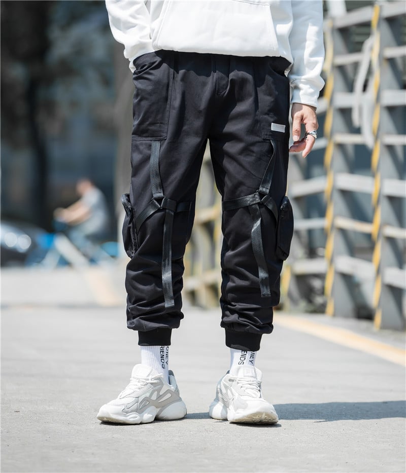 Men's Casual Multi-Pocket Harem Pants