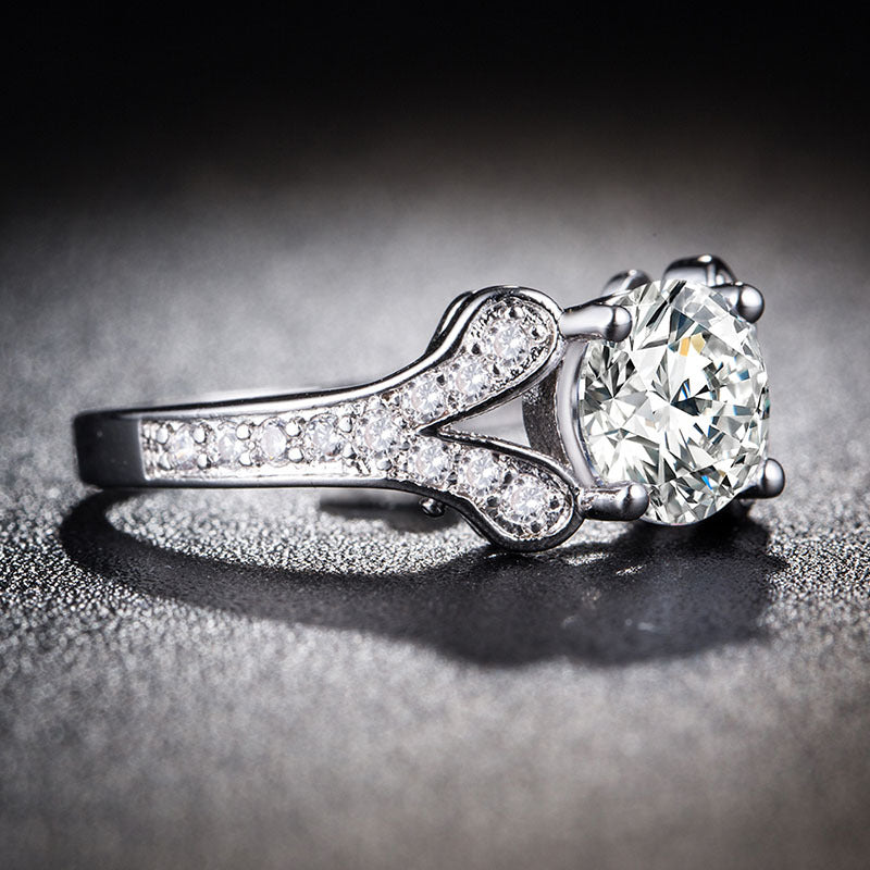 Zircon Ring Jewelry - European Style Ring