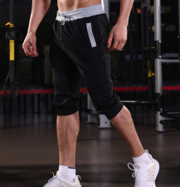 Men's Reflective Breathable Workout Shorts for Fitness