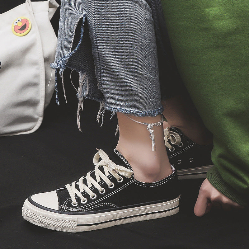 2024 Spring Women's Canvas Sneakers - Breathable Casual Shoes