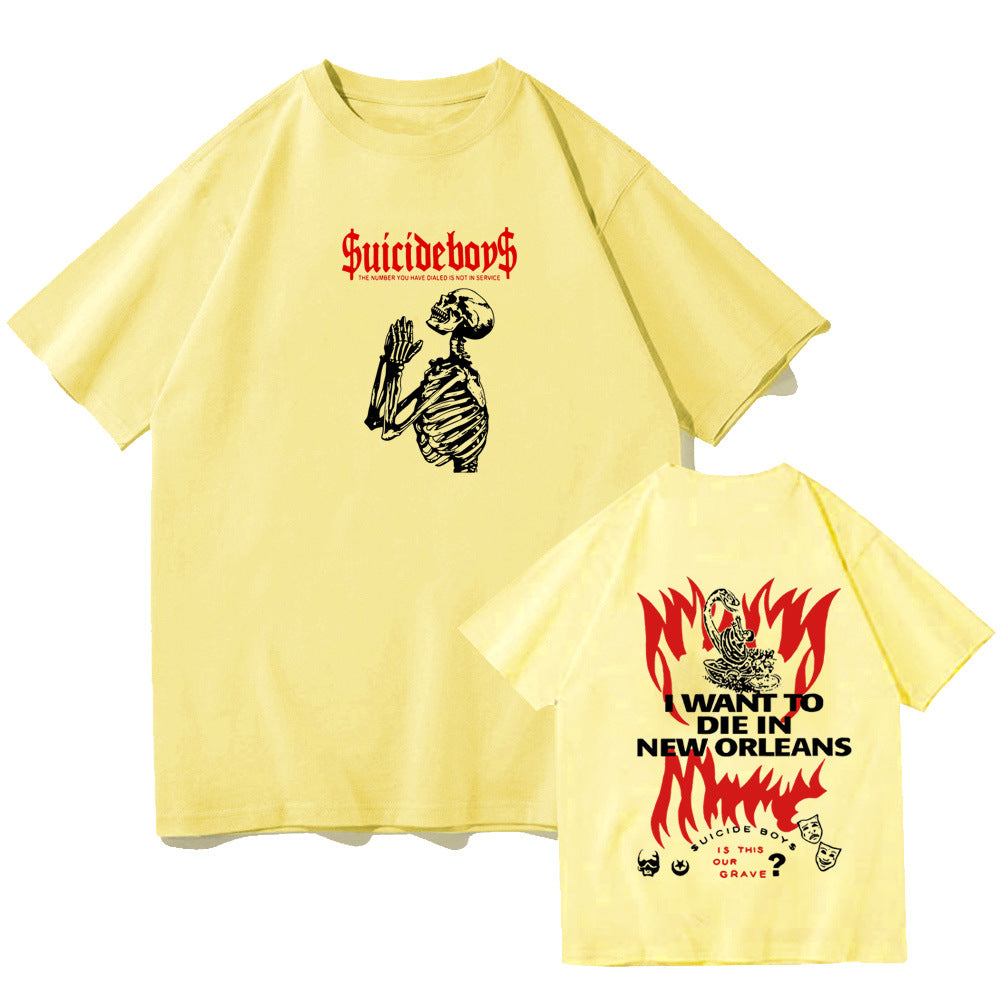 T-shirt Suicide Boys G-59 pour femme à manches courtes