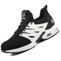 Men's Breathable Flyknit Sports Safety Shoes