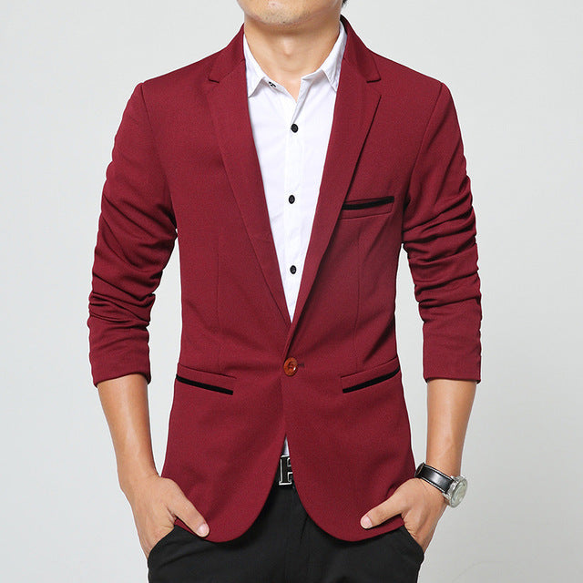 Men's Suit Blazer for Young Adults