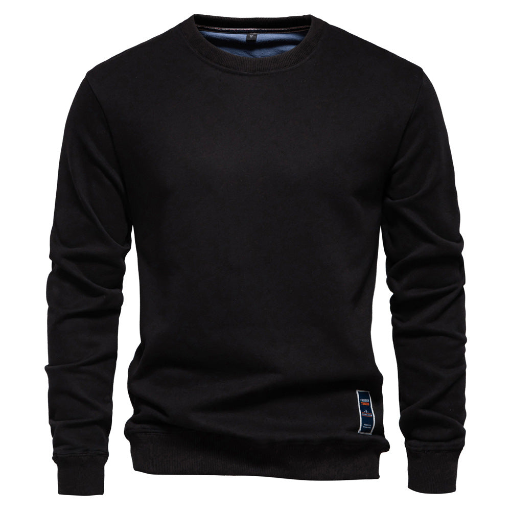 Long sleeved solid color hoodie