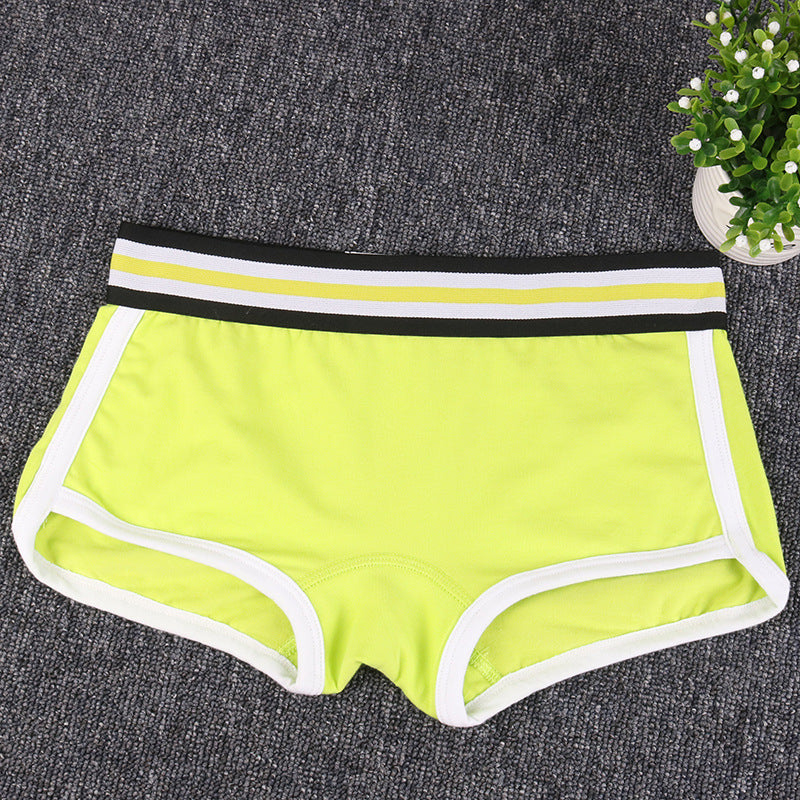 Stylish Women's Cotton Boxer Briefs with Wide Band