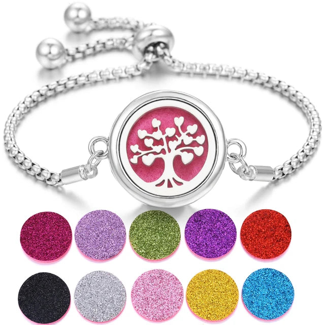 Bracelet de parfum en acier inoxydable