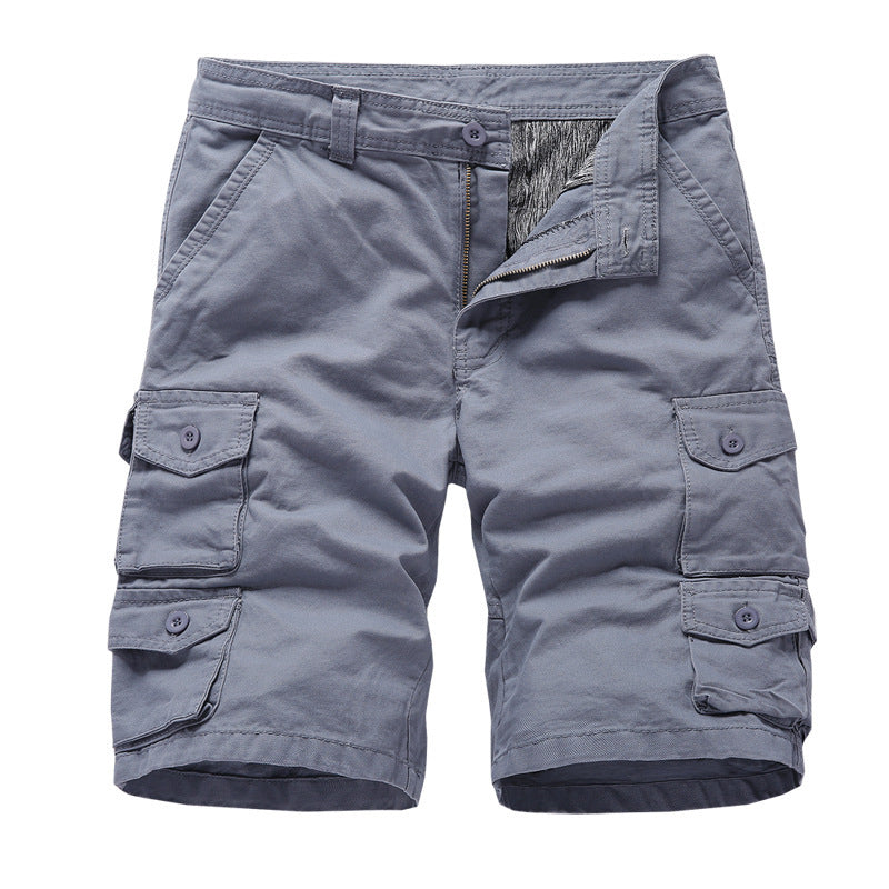 Salopette courte d'été grande taille pour homme