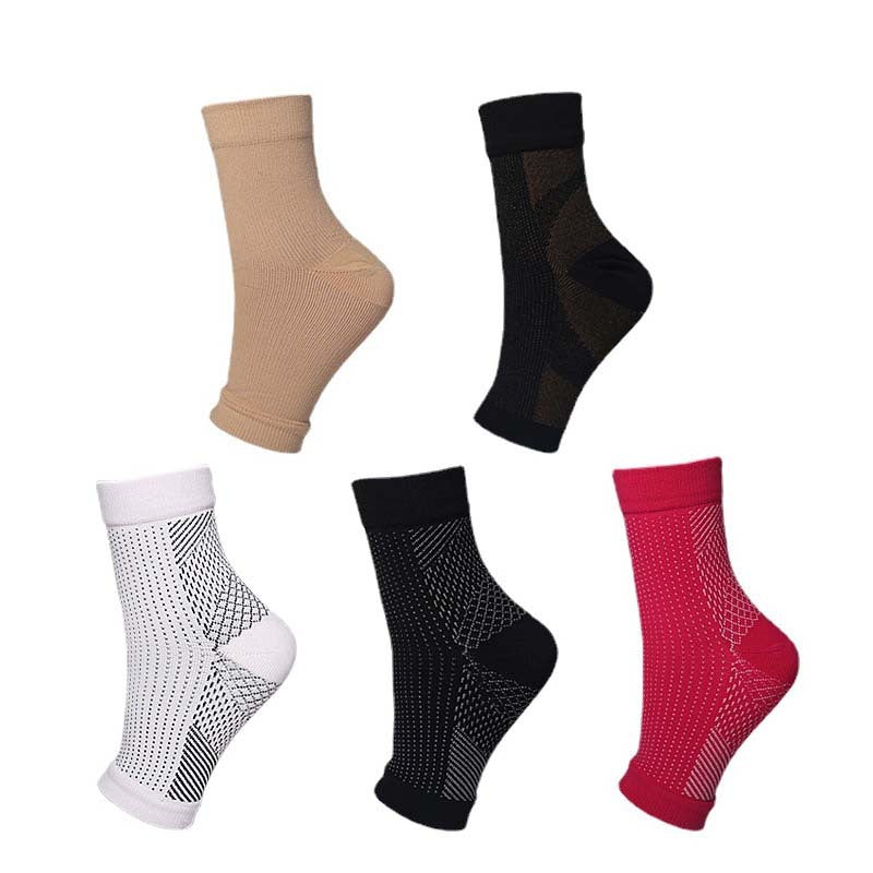 Summer Outdoor Compression Socks with Breathable Design