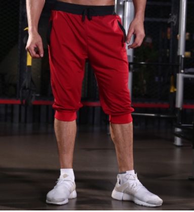 Men's Reflective Breathable Workout Shorts for Fitness