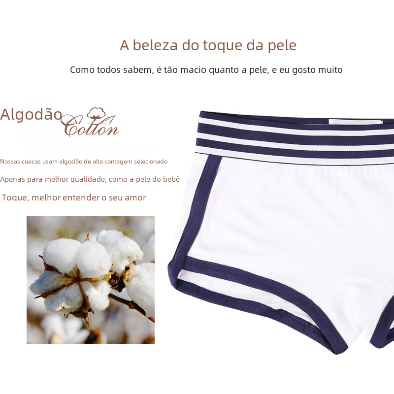 Stylish Women's Cotton Boxer Briefs with Wide Band