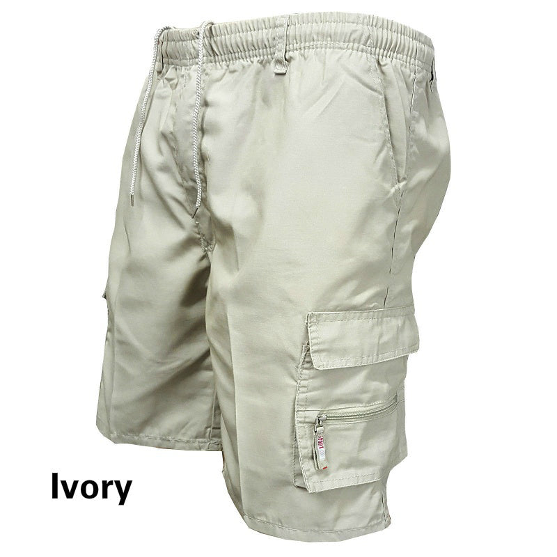 Short cargo ample multi-poches pour homme pour les sports d'été