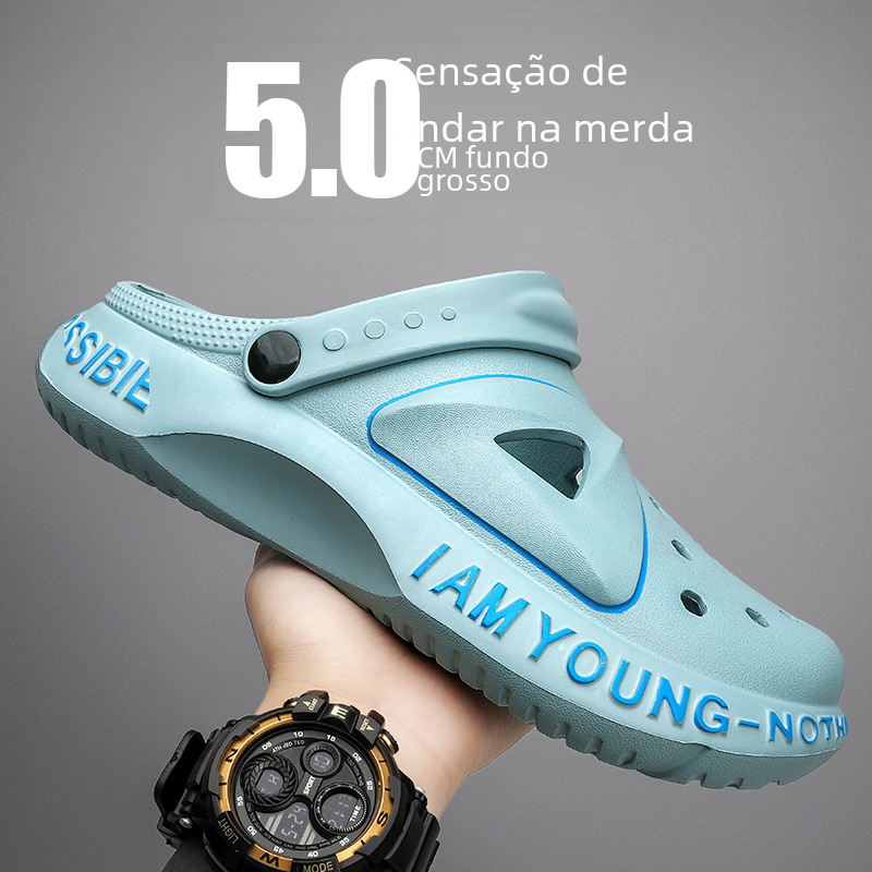 Men's Summer Beach Sandals with Non-Slip Design