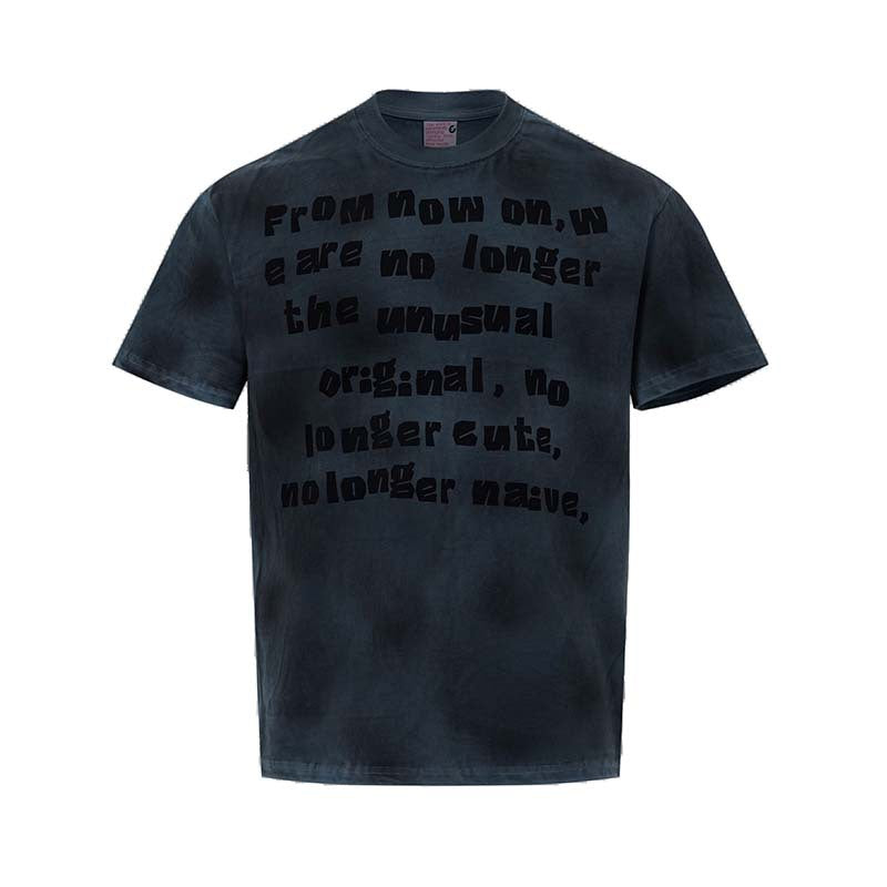 Wash dirty clothes and make old short sleeved t-shirts