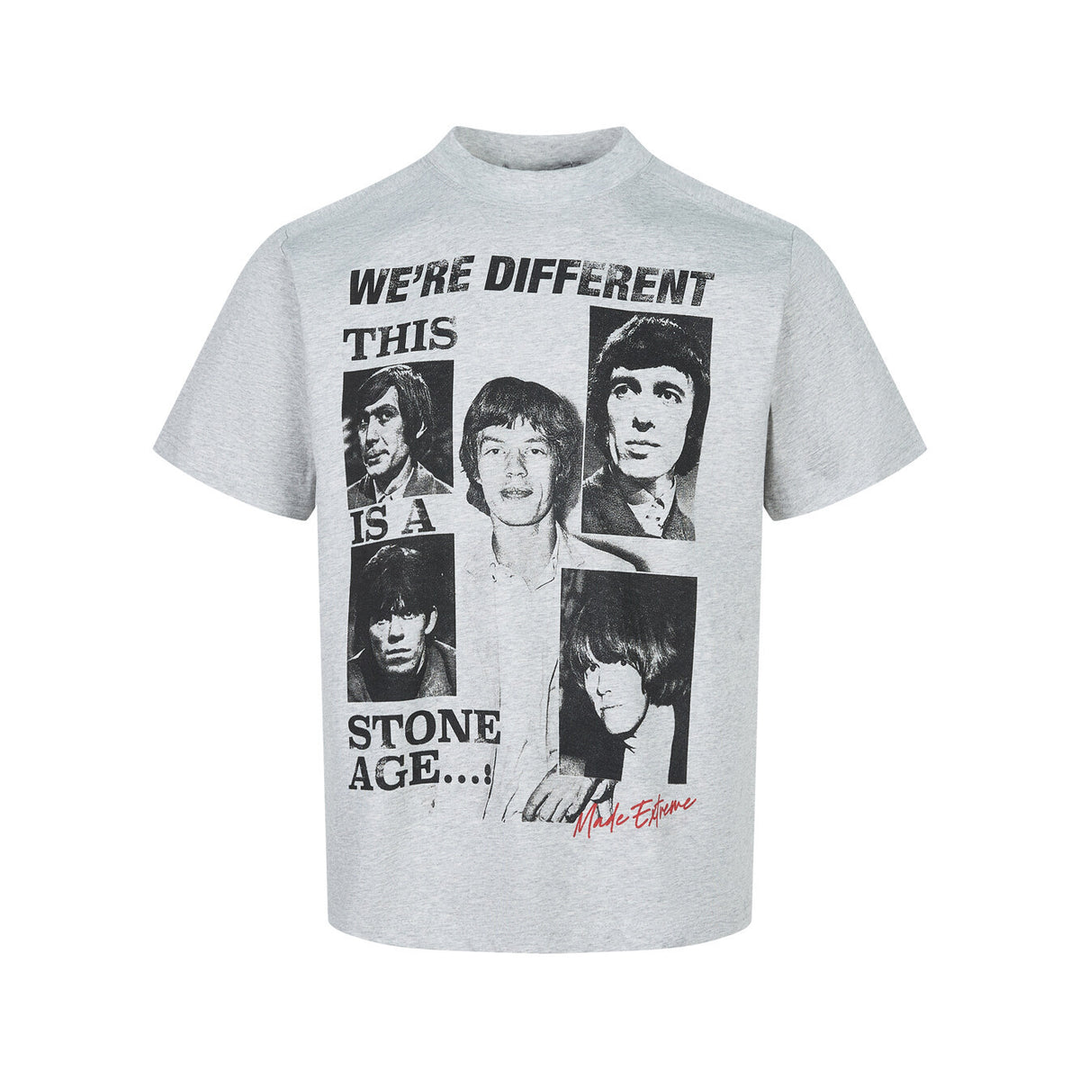 Person printed loose short sleeved men's and women's T-shirts