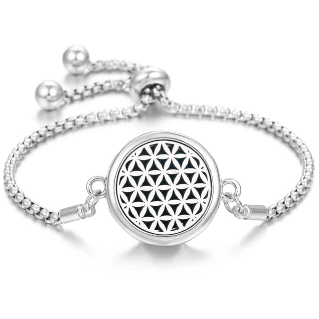 Bracelet de parfum en acier inoxydable
