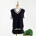 "Autumn V-Neck Vest Inspired by Park Chae-young"