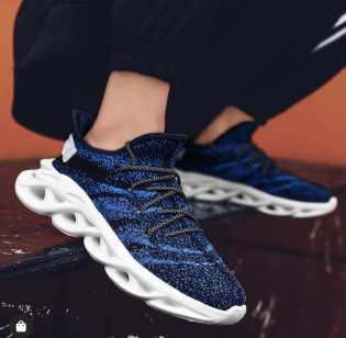 Breathable Men's Casual Shoes - Knit Sneakers